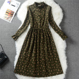 Dress Women Vintage Autumn