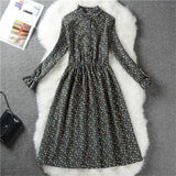Dress Women Vintage Autumn