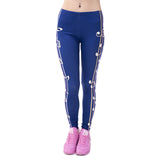 Women Fashion Legging Aztec Round Ombre Printing