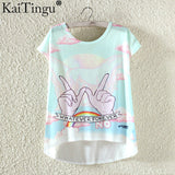 Fashion Summer Kawaii Cute T Shirt