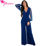 Long Black Rompers Womens Jumpsuit