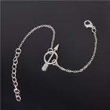 Simple Style Silver Plated Charm Bracelet Jewelry