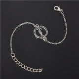 Simple Style Silver Plated Charm Bracelet Jewelry