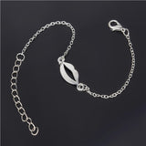 Simple Style Silver Plated Charm Bracelet Jewelry