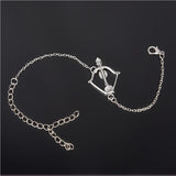 Simple Style Silver Plated Charm Bracelet Jewelry