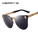 Fashion Women Gothic Eyewear Skull Frame