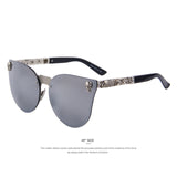 Fashion Women Gothic Eyewear Skull Frame