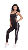 Women Fitness Jumpsuits Sexy Backless Sleeveless