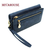 High Capacity Fashion Women Wallets Long Dull