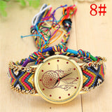 Handmade Braided Dreamcatcher Friendship Bracelet Watch