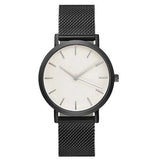 Women Fashion Stainless Steel Strap Analog Quartz Wrist Watch