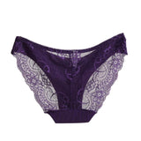 Women's sexy lace panties seamless cotto