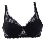 Hot Women Sexy Underwire Padded Up Embroidery Lace Bra