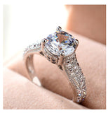 Zircon Engagement Rings for women