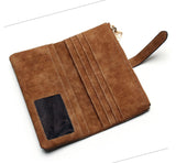 New Fashion Women Wallets Drawstring Nubuck Leather