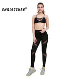 Sexy Women Leggings Gothic Insert Mesh Design