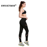 Sexy Women Leggings Gothic Insert Mesh Design