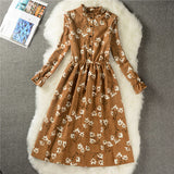 Dress Women Vintage Autumn