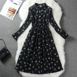 Dress Women Vintage Autumn