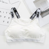 Women Crop Top Cropped Padded Bra