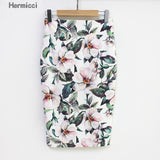 Summer Style Pencil Skirt Women High Waist