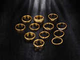 Charm Gold Color Midi Finger Ring Set for Women