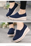 Spring women flats shoes platform sneakers shoes leather