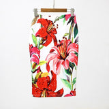 Summer Style Pencil Skirt Women High Waist