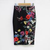 Summer Style Pencil Skirt Women High Waist