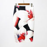 Summer Style Pencil Skirt Women High Waist