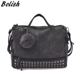 Bolish Vintage Nubuck Leather Female