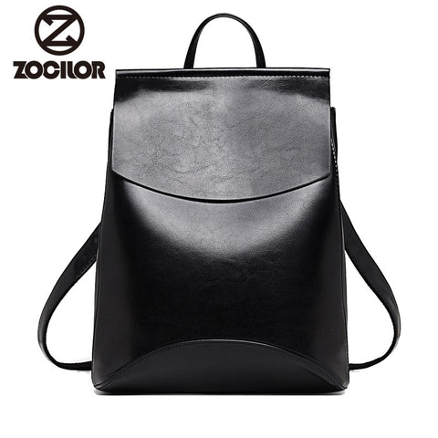 Fashion Women Backpack High Quality Youth Leather Backpacks