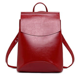 Fashion Women Backpack High Quality Youth Leather Backpacks