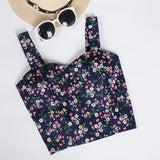 Crop Top Short Cami Tank Top Female Cute