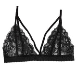 Sexy Bra Floral Lace Wire