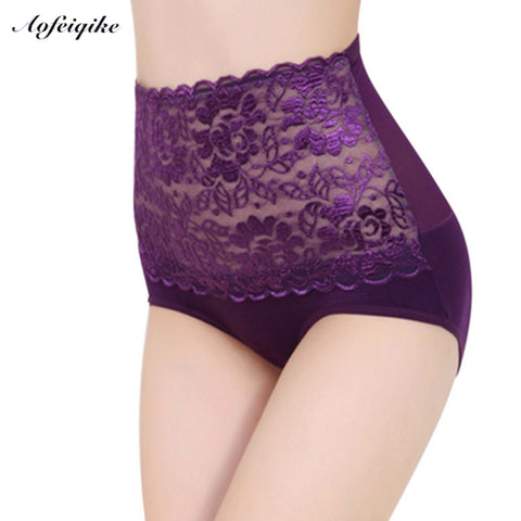 High Waist Body Shaper Briefs Panties Women's Sexy Underwear