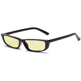 Vintage Rectangle Sunglasses Women