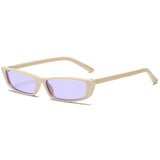 Vintage Rectangle Sunglasses Women