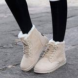 Ankle Boots For Women Flat Casual