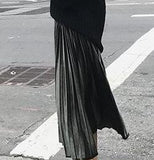 High Waisted Skinny Female Velvet Skirt