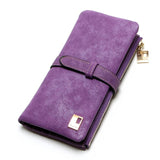 New Fashion Women Wallets Drawstring Nubuck Leather