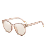 Fashion Women Colour Luxury Flat Top Cat Eye Sunglasses