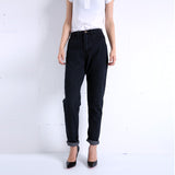 New Slim Pencil Pants Vintage High Waist Jeans