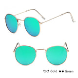 Retro Round Sunglasses Women Brand