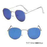 Retro Round Sunglasses Women Brand