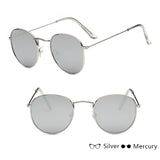 Retro Round Sunglasses Women Brand