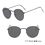 Retro Round Sunglasses Women Brand