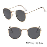 Retro Round Sunglasses Women Brand