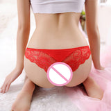 Fashion Sexy Women Thongs G-string Lace Cutton