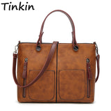 Tinkin Vintage  Women Shoulder Bag Female